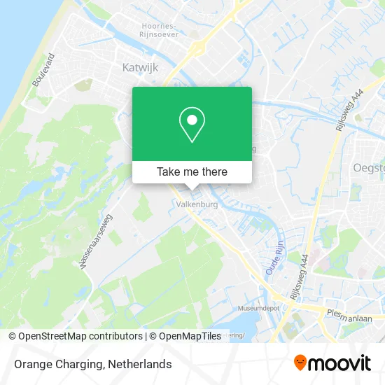 Orange Charging map