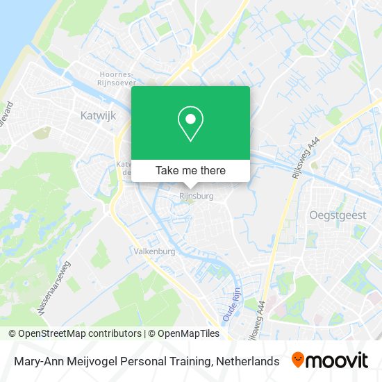 Mary-Ann Meijvogel Personal Training Karte