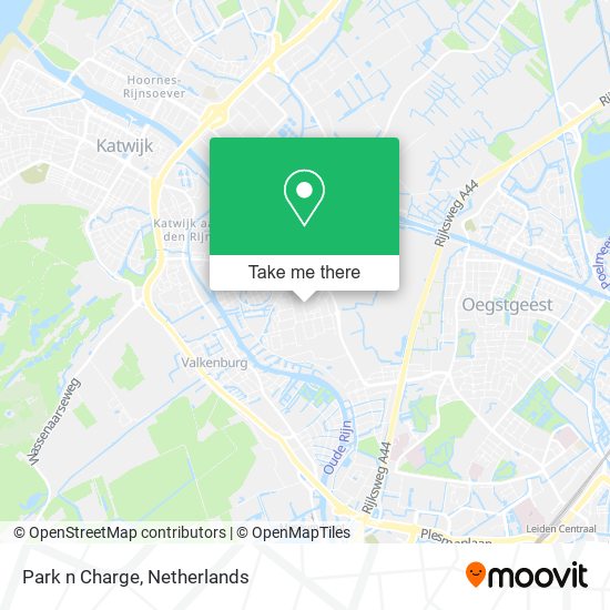 Park n Charge map