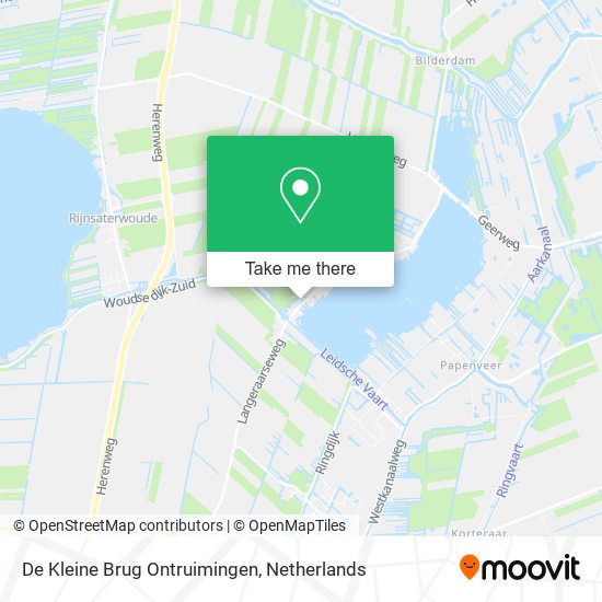 De Kleine Brug Ontruimingen map