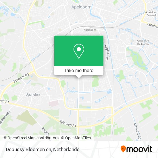 Debussy Bloemen en map