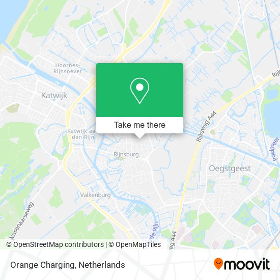 Orange Charging map