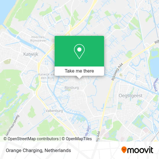 Orange Charging map