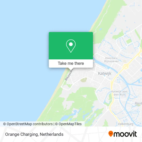 Orange Charging map