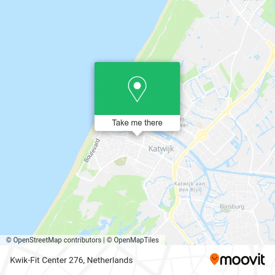 Kwik-Fit Center 276 map