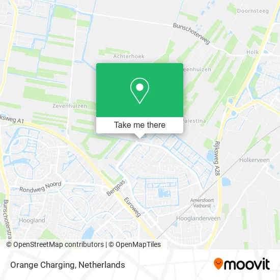 Orange Charging map