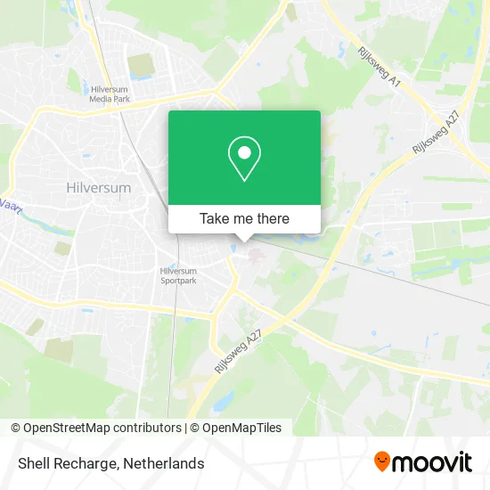 Shell Recharge map