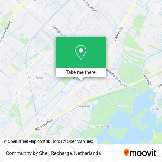 Community by Shell Recharge map