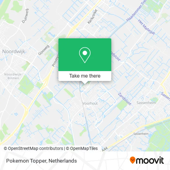 Pokemon Topper map
