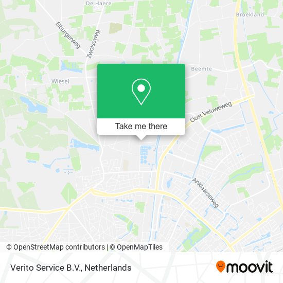 Verito Service B.V. map