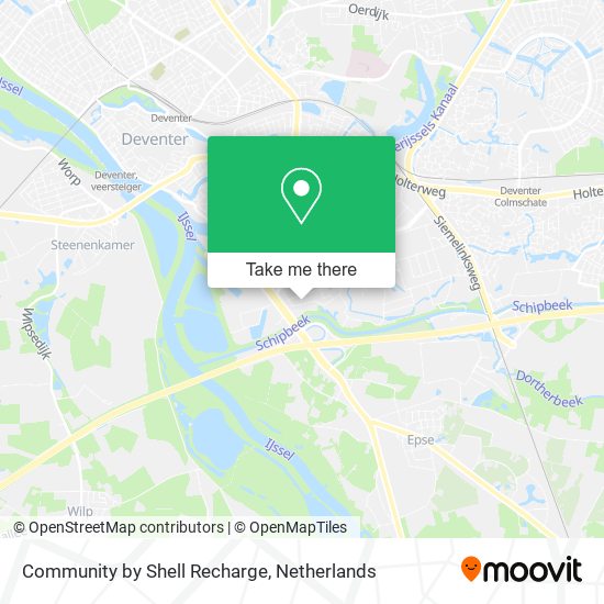 Community by Shell Recharge map