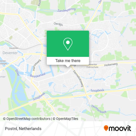 Postnl map