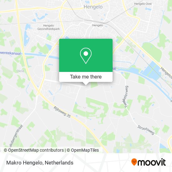 Makro Hengelo Karte