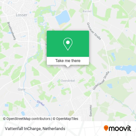 Vattenfall InCharge map