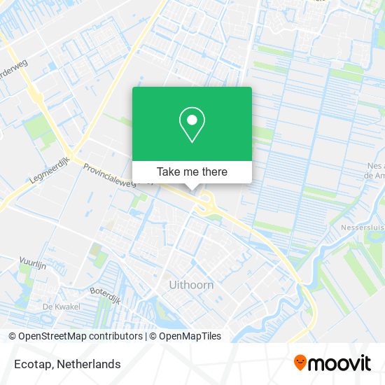 Ecotap map