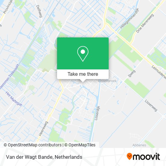 Van der Wagt Bande map