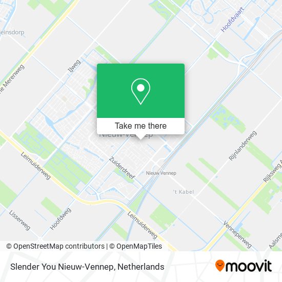 Slender You Nieuw-Vennep map