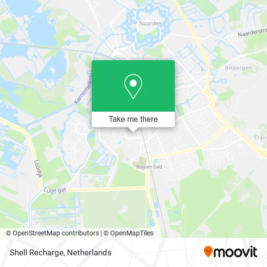 Shell Recharge map