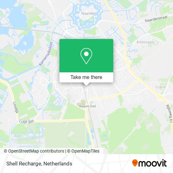 Shell Recharge map