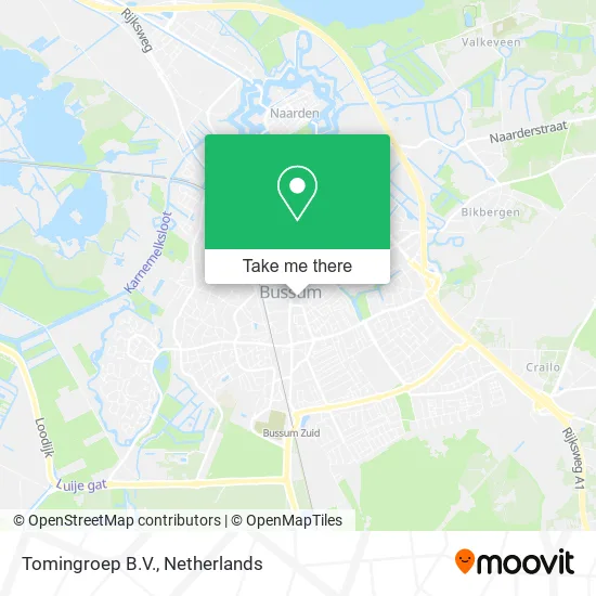 Tomingroep B.V. map