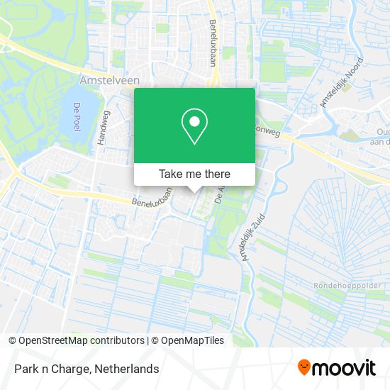 Park n Charge map