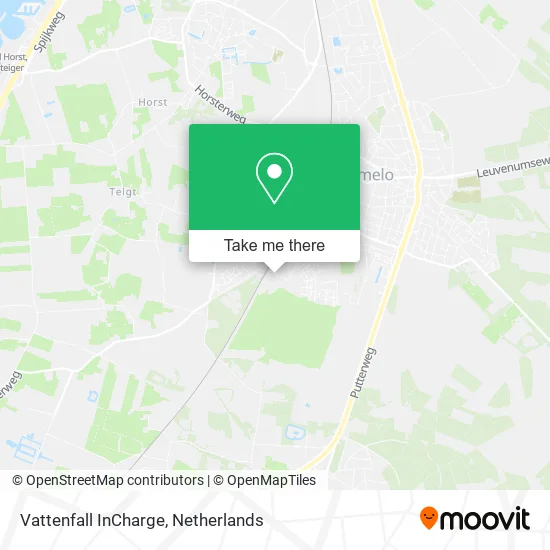 Vattenfall InCharge map