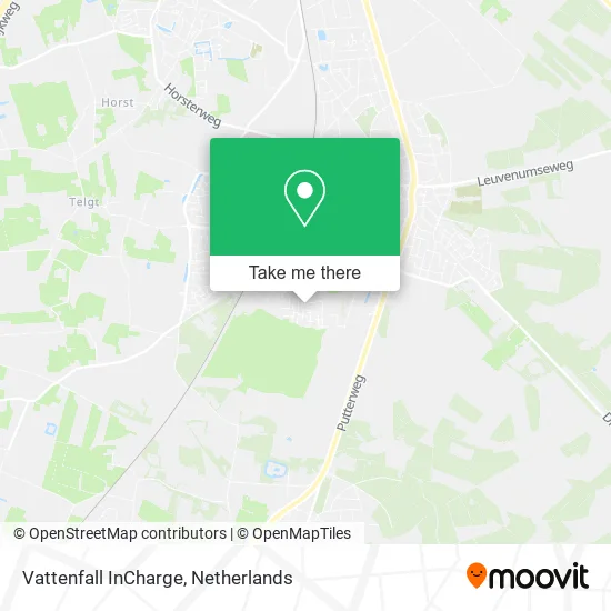 Vattenfall InCharge map