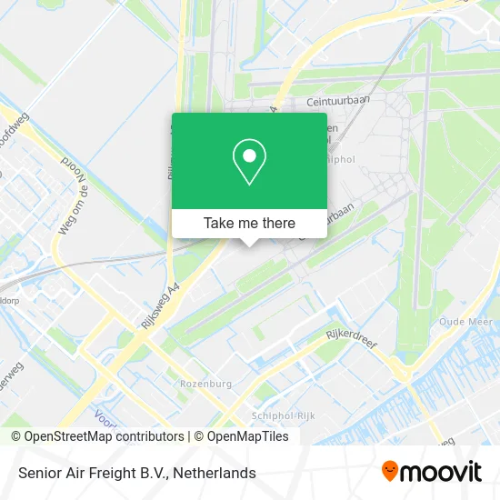 Senior Air Freight B.V. map