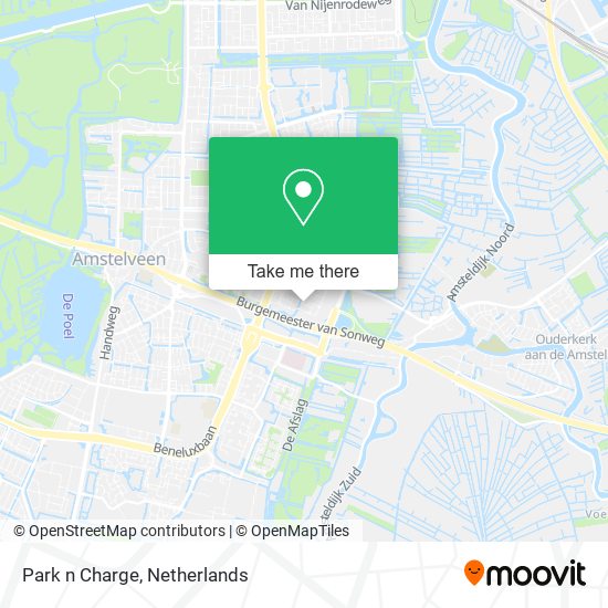 Park n Charge map