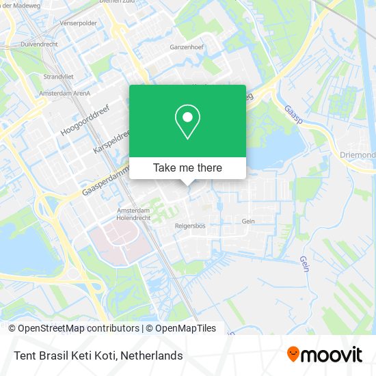 Tent Brasil Keti Koti map