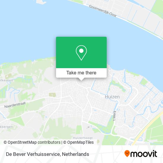 De Bever Verhuisservice map