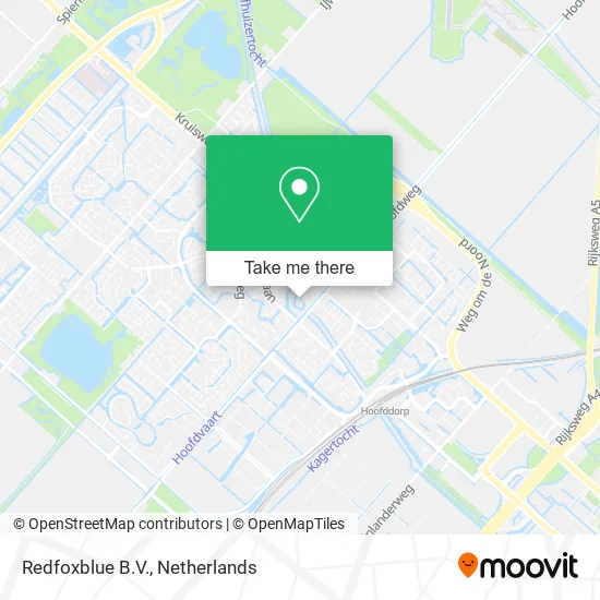 Redfoxblue B.V. Karte