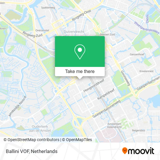 Ballini VOF map
