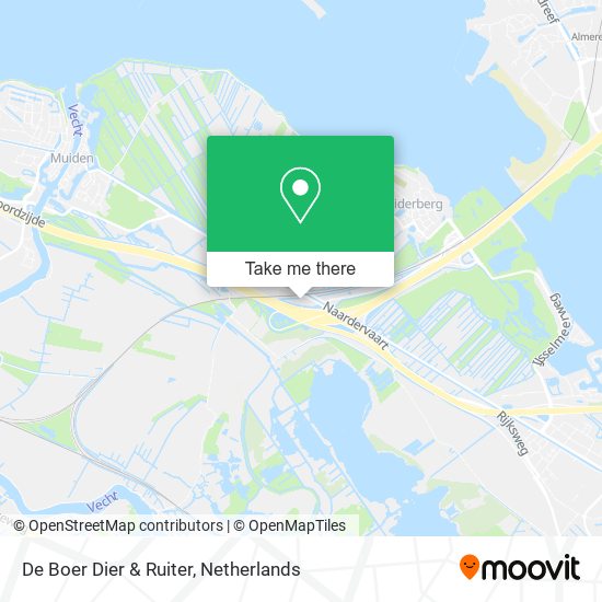 De Boer Dier & Ruiter map