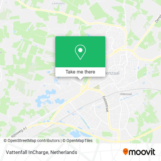 Vattenfall InCharge map