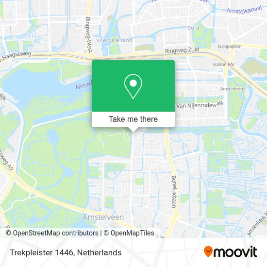 Trekpleister 1446 map