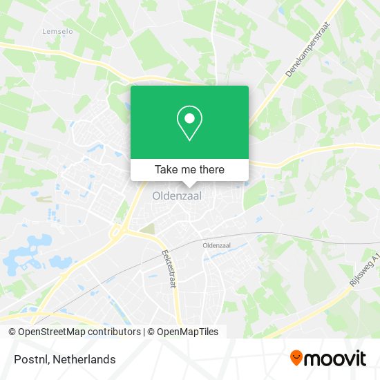 Postnl map