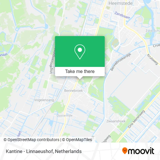 Kantine - Linnaeushof map