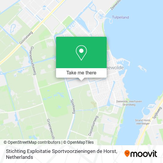 Stichting Exploitatie Sportvoorzieningen de Horst Karte