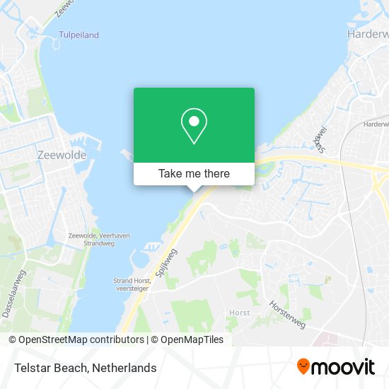 Telstar Beach map