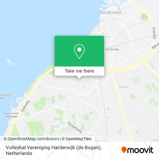 Volleybal Vereniging Harderwijk (de Bogen) map