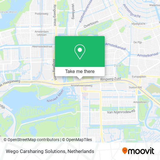 Wego Carsharing Solutions Karte