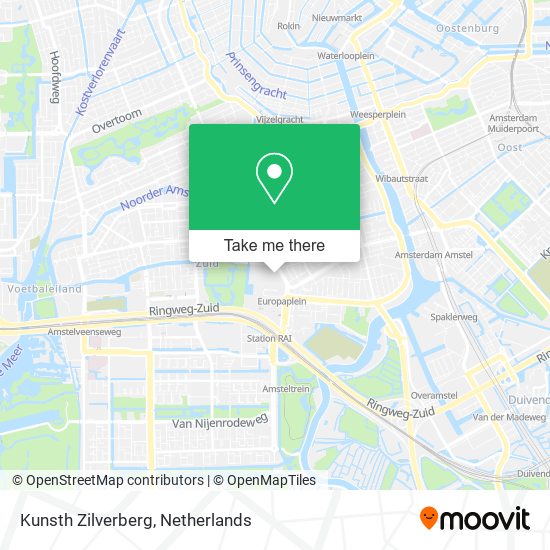 Kunsth Zilverberg map