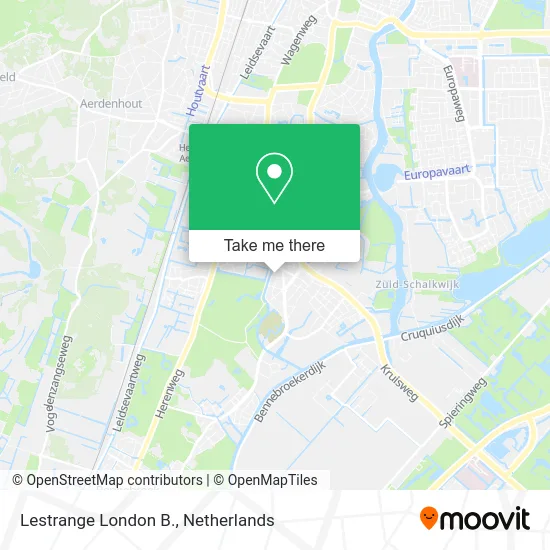 Lestrange London B. map