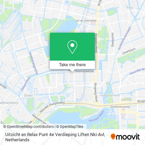 Uitzicht en Relax Punt 4e Verdieping Liften Nki-Avl map