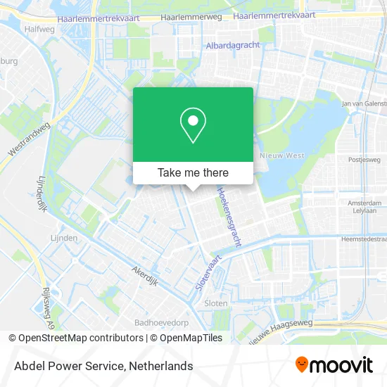 Abdel Power Service Karte