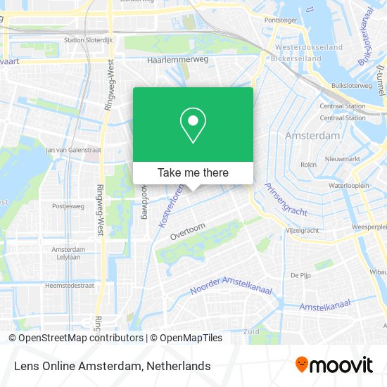 Lens Online Amsterdam Karte