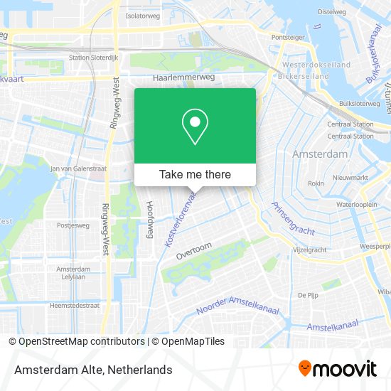 Amsterdam Alte map