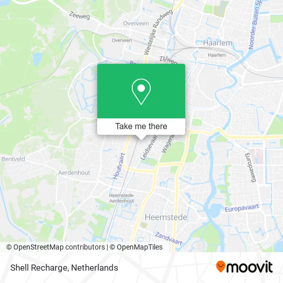 Shell Recharge map