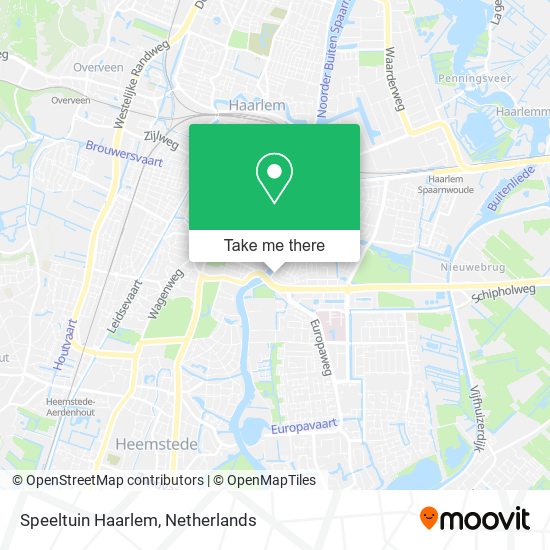 Speeltuin Haarlem Karte